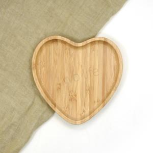 China Suction Baby Silicone Plate 18cm Heart Shaped wholesale