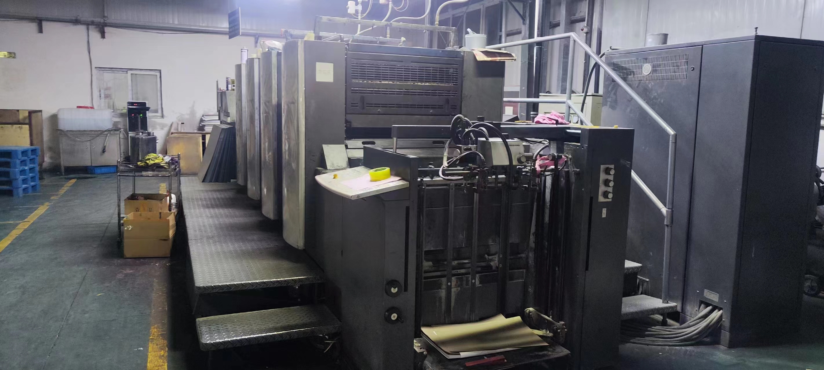 SM102/SM74 Heidelberg 4 Colour Printing Machine Four Colour Offset Printing MachineFlatbed Plate Type
