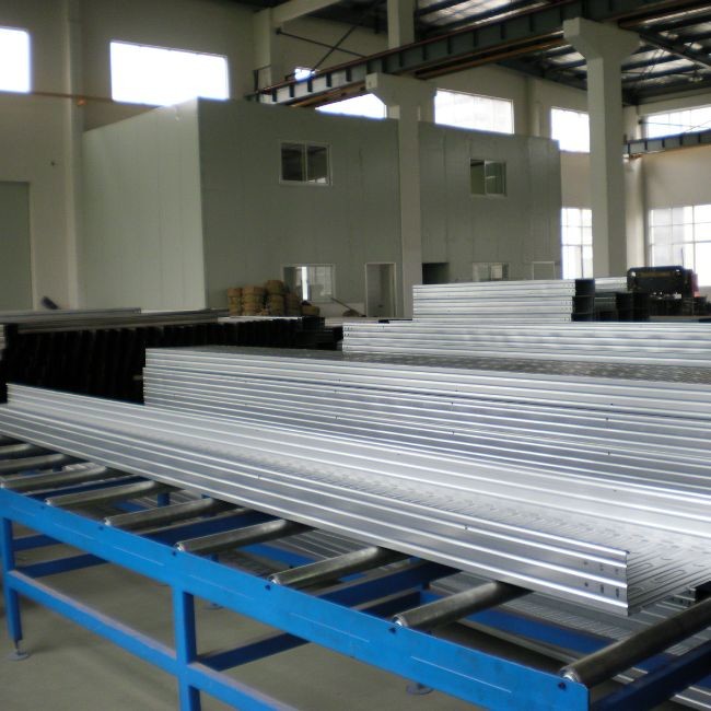 PLC Control Cable Tray Roll Forming Machine With 22 Stations Cr12Mov Cutter Standard