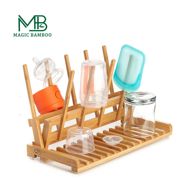 Customized Kitchen Tableware Rectangular Square Bamboo Serving Tray