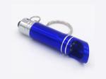 Personalized Anodized Aluminum LED Light Keychain Beer Bottle Opener, Laser