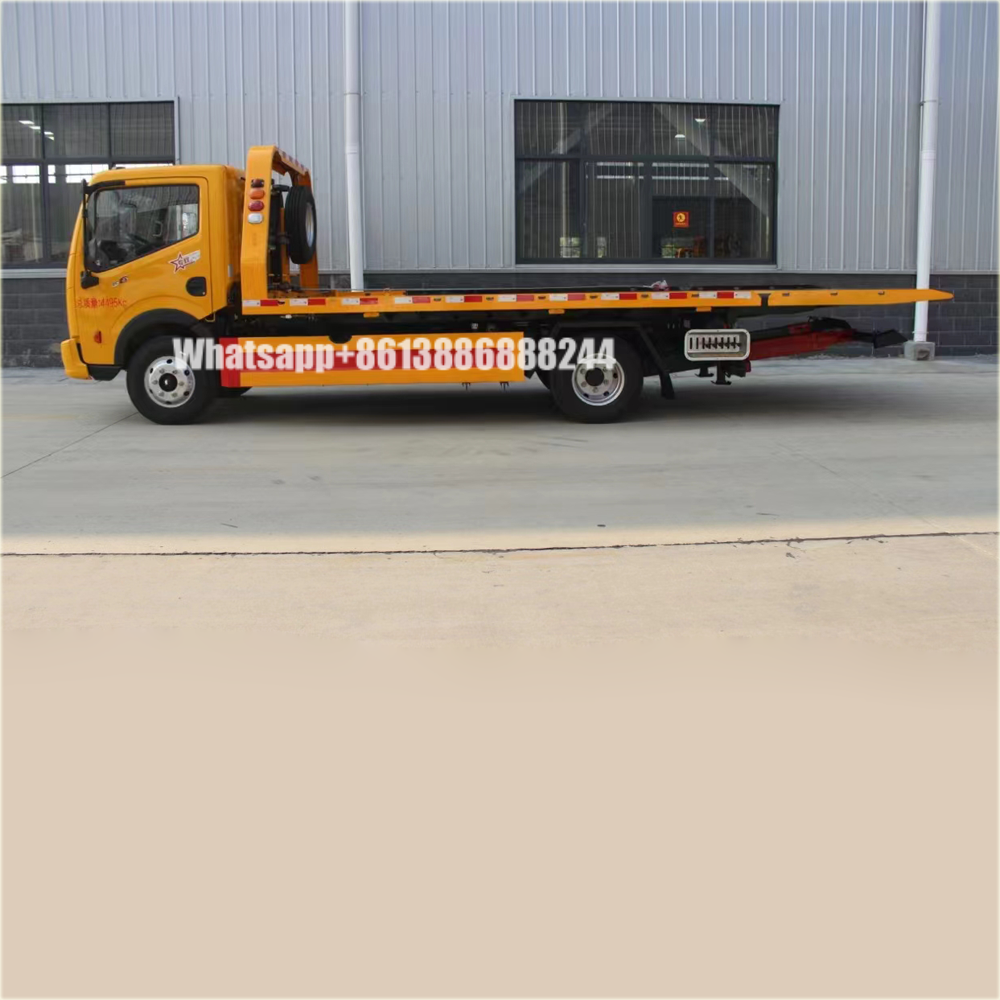 Hot Selling Low Price One Tow Two Wrecker Trucks Tilltray Brokendown Car