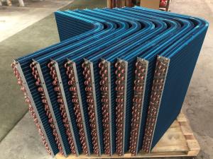 China Aluminum AC HVAC Condenser Coil Louver Fin OEM wholesale