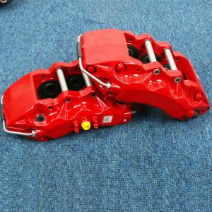 China 355mm 380mm Brake Rotor 6 Pot Brake Calipers Red Color High Performance Stopping Power wholesale