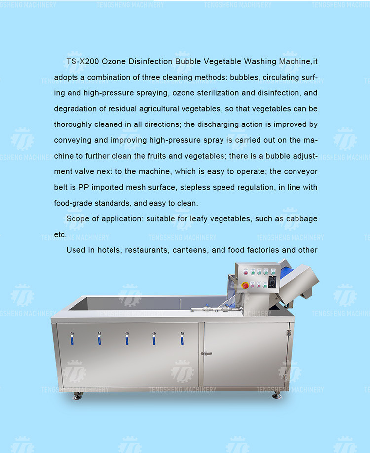 Canteens Turbidity Reduce Fruit And Vegetable Washing Machine Sediment Discharge