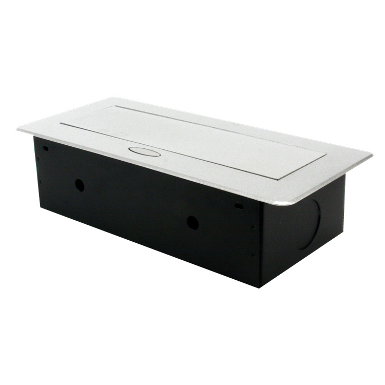 Desktop Connection Data Box for Office Desk Media Socket in Germany Power and Data Socket