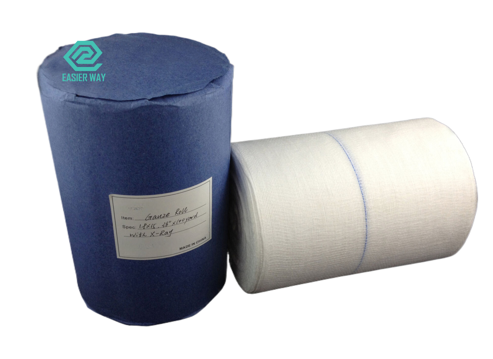 100m Medical Dressing Gauze Individual Wrapped High Breathability Wound Dressing Gauze Roll