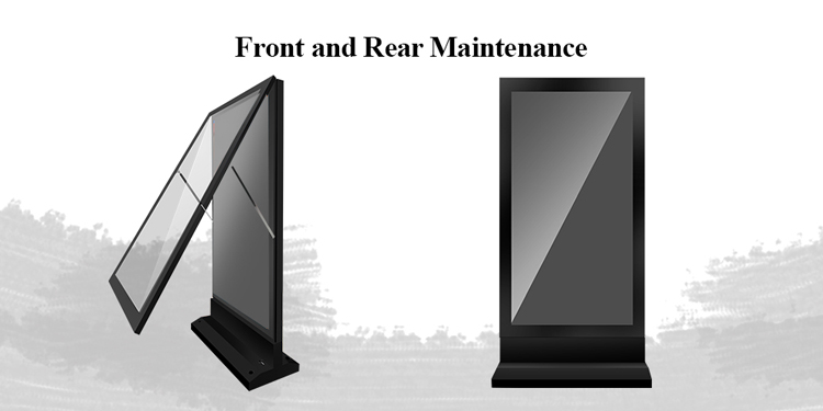 4G Wifi Outdoor LED Poster Screen With H160° View Angle High Definition
