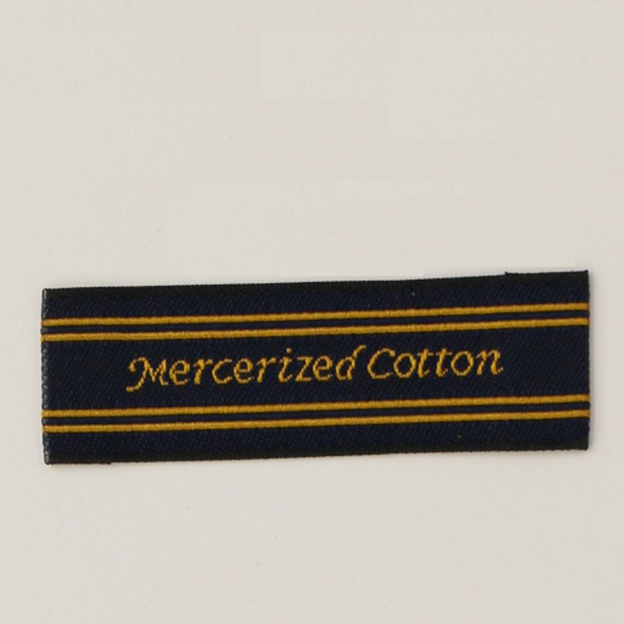 Sew In Fabric Name Tags Cotton Satin For Clothing Apparel Tags