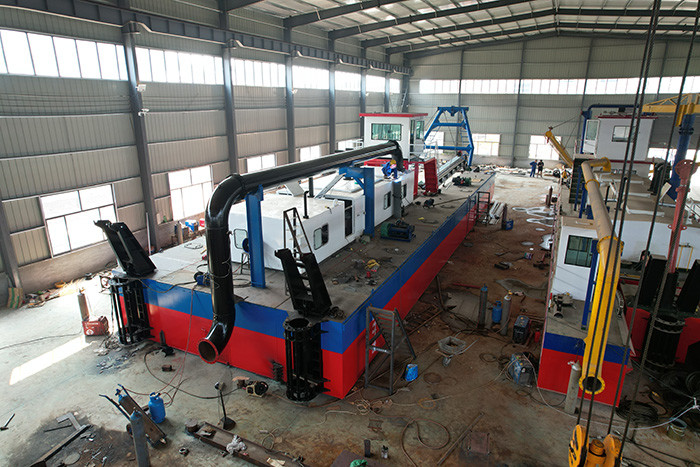 200cbm model Jet suction dredger is mainly used to take sand from rivers