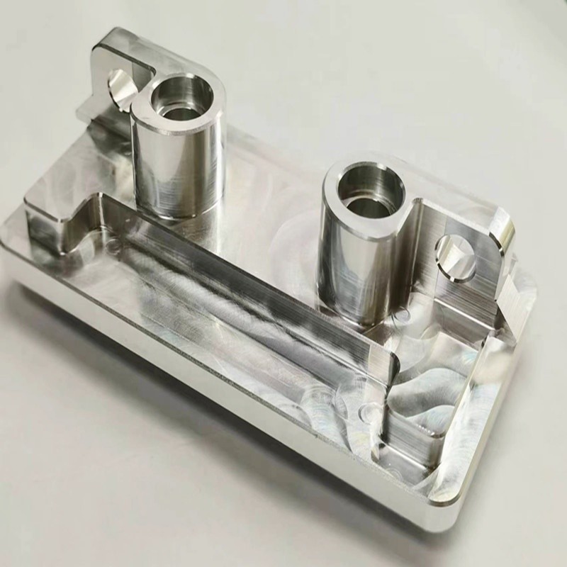 Custom 5 Axis CNC Machined Spare Parts Aluminum Complex Housing Components