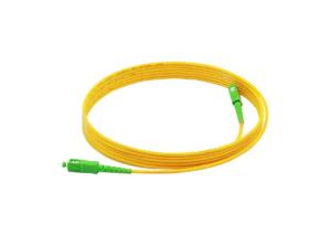 China SC APC Optical Fiber Jumper , Base Station Cable Length 1m wholesale