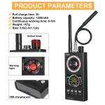 Wireless RF Singal Hidden Anti Spy Detector Camera Finder