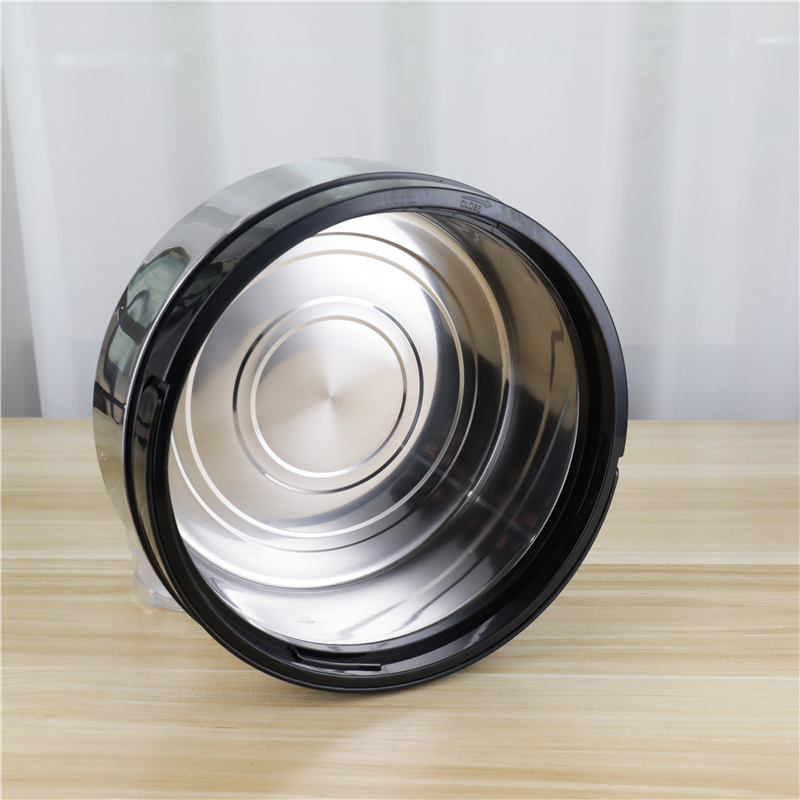 Round Shape Stainless Steel 201 Lunch Box 4pcs Thermal Cooking Stock Pot Set