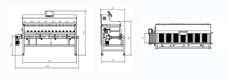 High Speed Sticky Materials Multihead Weigher 7 Head 160 Flip Type For Octopus Beef Slices