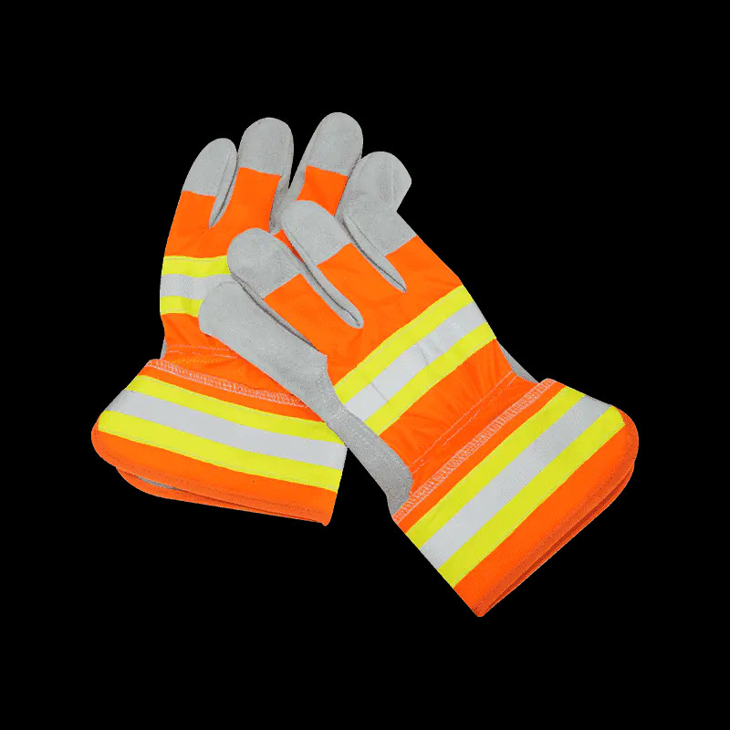 Cow Split Leather Work Gloves, cow split leather glove, cow split work glove, leather safety glove