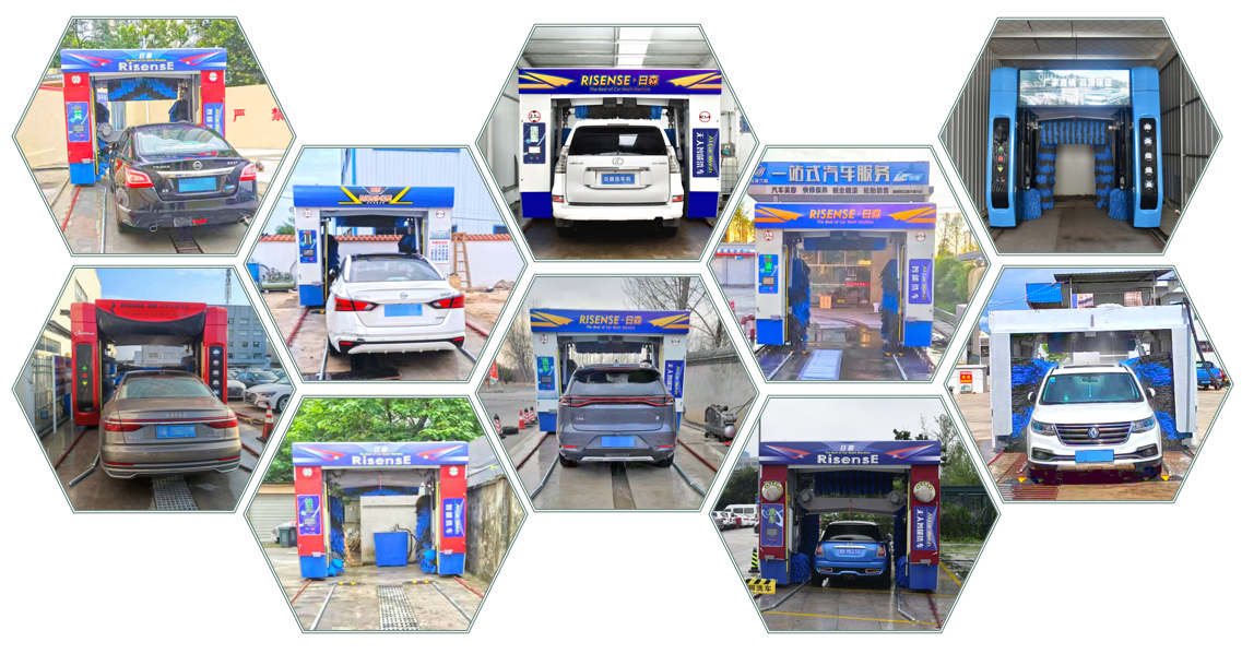 Reciprocating Brush Automatic Car Wash Machine With Best Wash Way