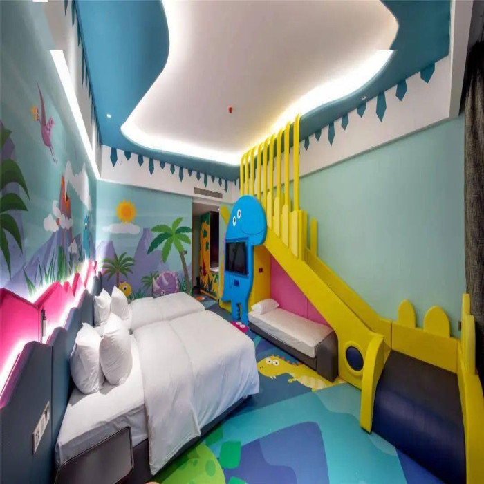 Babysitting Services and Hardware Included Family Hotel Slide for Families