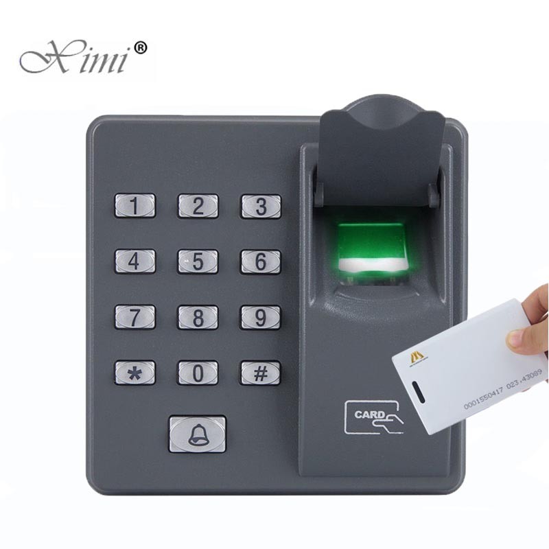 X6 Dustproof Fingerprint Access Control Fingerprint Standalone Access Control System With RFID Card Reader