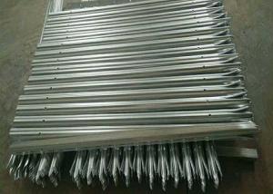 China Wide 2750mm Green Palisade Fencing On Top Of Wall wholesale