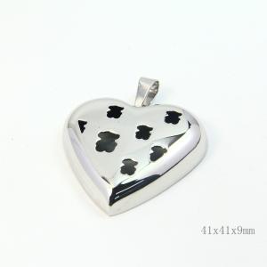 China Fashion Ladies Women Girls Stainless Steel Loving Heart Shapped Necklace Pendant LPH234 wholesale