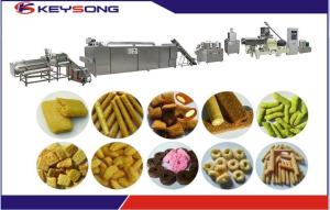 China Puff Corn Rice Core Filling Snacks Making Machine Snack Food Extruder Equipment wholesale