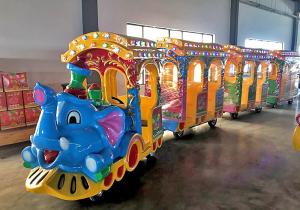 China Small Electric Trackless Train Party Train Entertainment CE Approved wholesale
