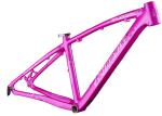 26er Aluminum Alloy Ladies Bike Small Frame , Pink Ladies Mtb Frame