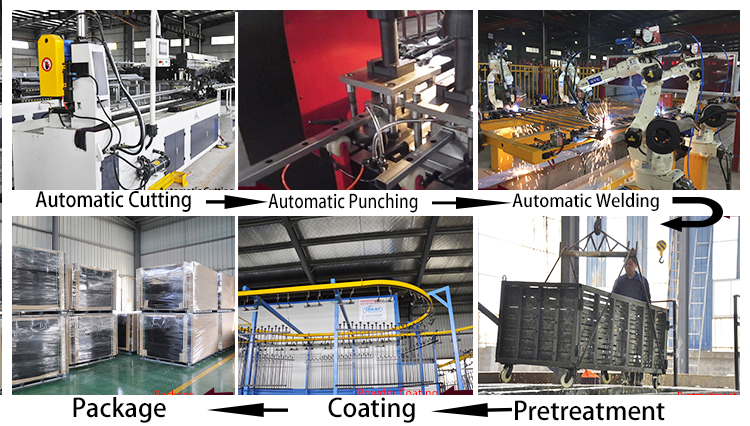 crowd control barriers production system