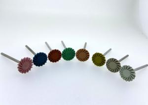 China Whirlwind Dental Rubber Silicone Polishers Diamond Zirconia Grinding Wheel wholesale