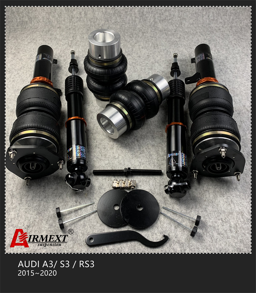 For AUDI A3 S3 RS3 2015-2020 Audi Air Suspension Air Bag Strut Kit