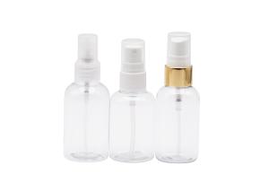 China Empty Plastic Spray Bottle 60ml Cosmetic Fine Mist Spray Bottle Packaging wholesale