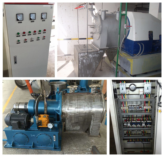 Continuous Two Stage Pusher Salt Centrifuge With CE Certificate