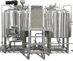 Siemens PLC Control 1000L SUS304 Beer Brewing Equipment