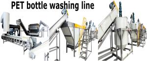 China Automatic PET Bottle Washing Line Stainless Steel Pet Bottle Crushing Machine 2000kg/Hr wholesale