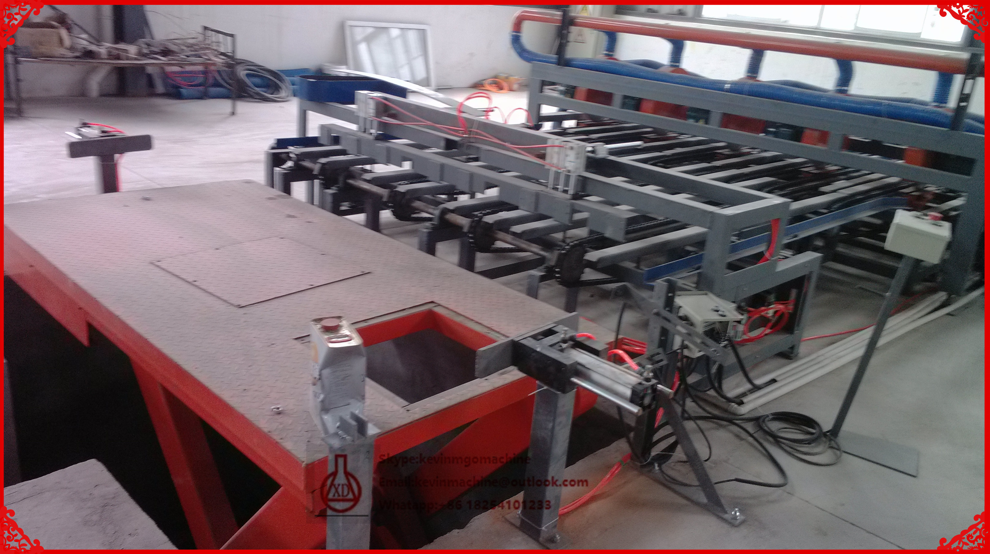 Building Wall Polyurethane Sandwich Panel Production Line High Automatic Degree