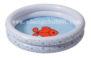 China Inflatable 2 ring swim pool wholesale