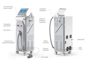 China MDRCE Laser Body Hair Removal Machine 10Bars / IPL Beauty Equipment 12*10mm Spot wholesale
