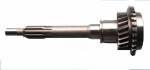 High Hardness Pinion Gear / Side Gear , Steel Automotive Gear Shaft