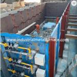 500KW Zinc Industrial Heat Treat Oven XG 08 Zinc Hot Dip Galvanizing Kettle