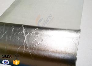 China Thermal Insulation Aluminum Fabric Fiberglass Mat Roll 10 Meters wholesale