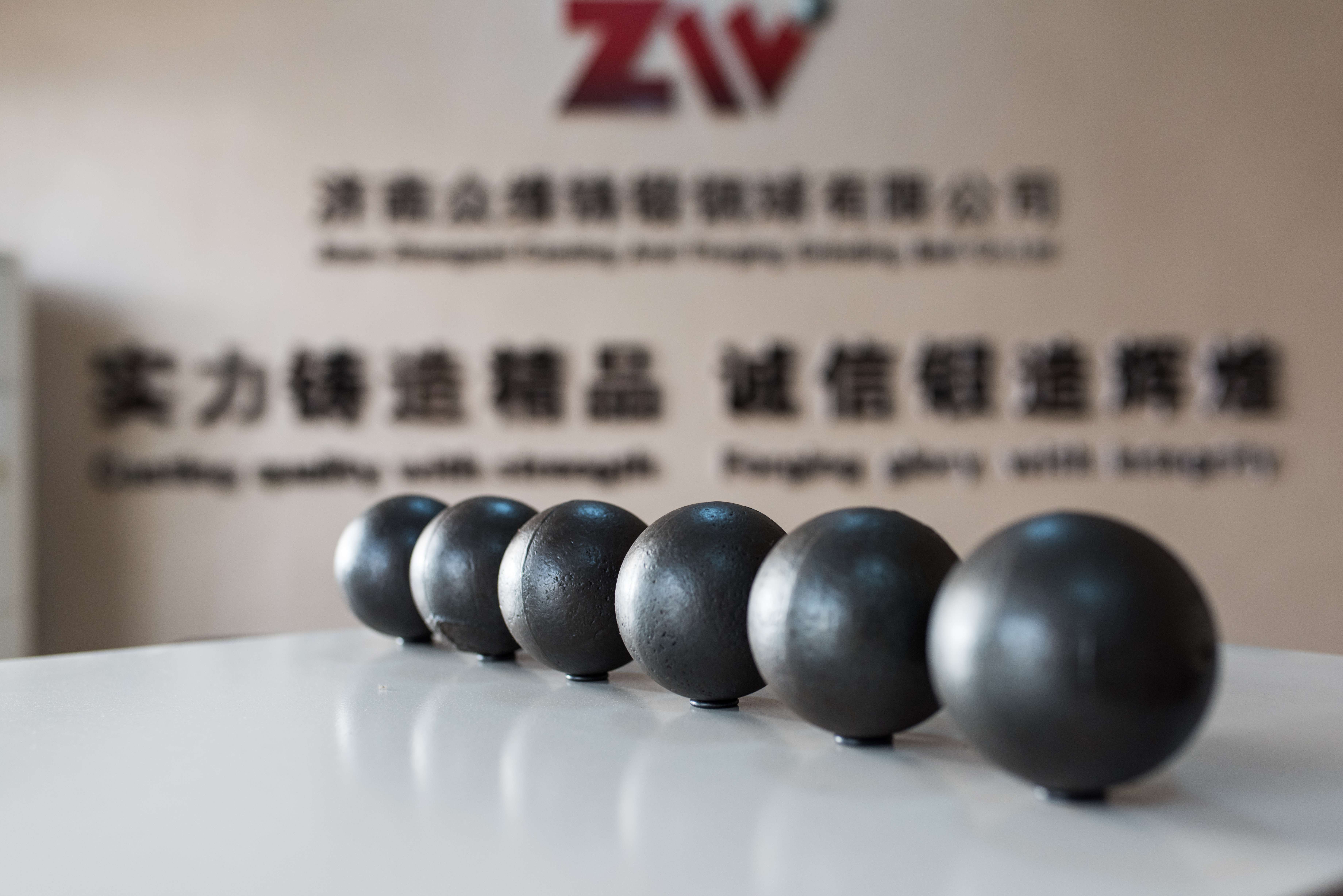 Cast 150mm Grinding Media Ball For Ball Mill And Mine Ore Dressing
