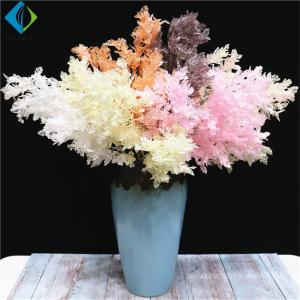 China Cedar Leaves Artificial Flower Bouquet For Wedding Landscaping Ornament wholesale