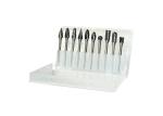 50~81mm Length Solid Tungsten Carbide Rotary Burrs For Metal Parts Deburring