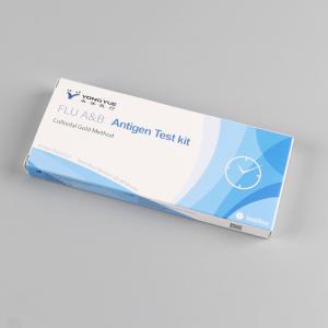 China Antigen Self Test Influenza Ab Rapid Test Throat / Nasal Aspirate wholesale