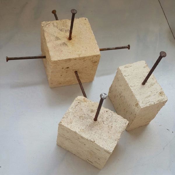Automatic Compressed Wood Chip Pallet Block Making Machine