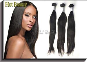China Unprocessed Virgin Peruvian Straight Hair Extensions 10 Inch - 30 Inch wholesale