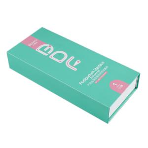 China Luxury Promotional Rigid Gift Boxes Printed Blue With Magnetics Lid wholesale