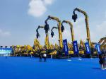 18m Heavy Civilized Construction Hydraulic Screw Pile Driver Stable