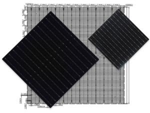 China 210mm Two Sided Photovoltaic Machine Single Crystalline Silicon Solar Cell wholesale